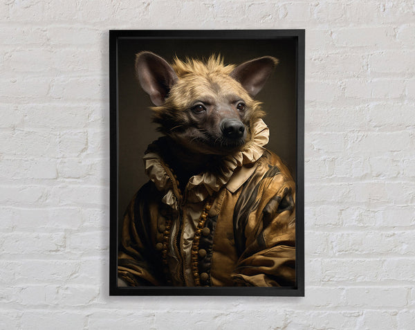 Hyena Renaissance Framed Print