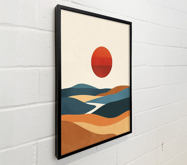 Sunset Over Terracotta Hills