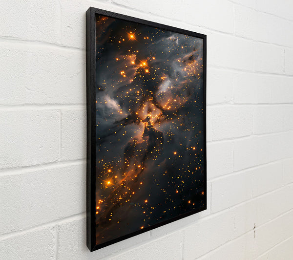 Golden Cosmic Mist