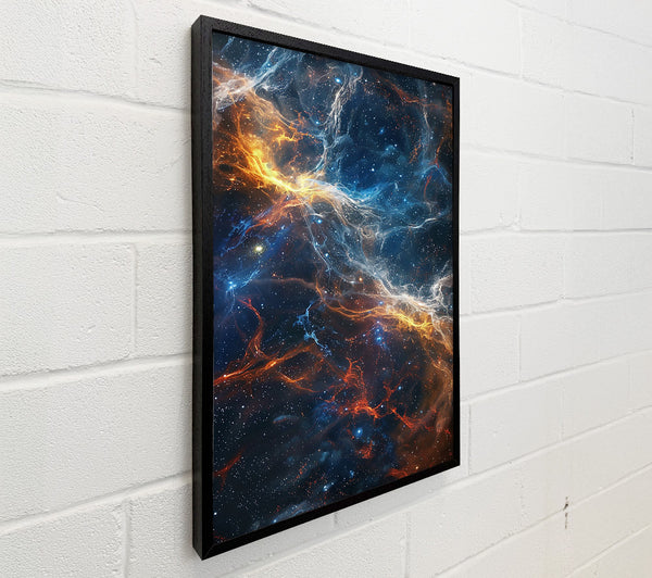 Cosmic Orange Nebula