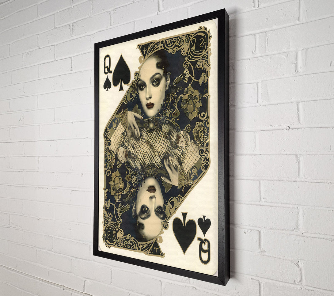  A Canvas Print of Midnight Gold Queen Canvas Art