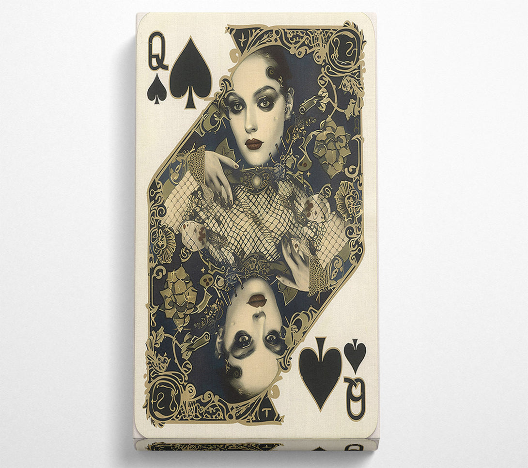 A Canvas Print of Midnight Gold Queen Canvas Art