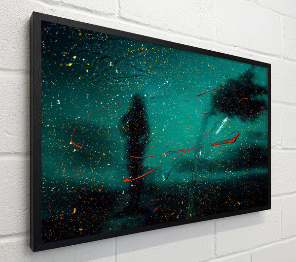 Emerald Sky Silhouette
