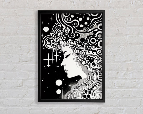 Interstellar Love Framed Print