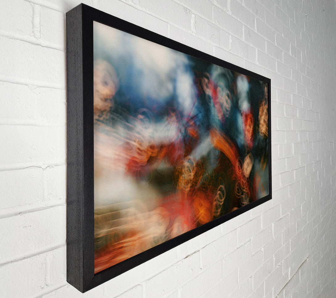 A Canvas Print of Orange Smoke Dreams Canvas Art