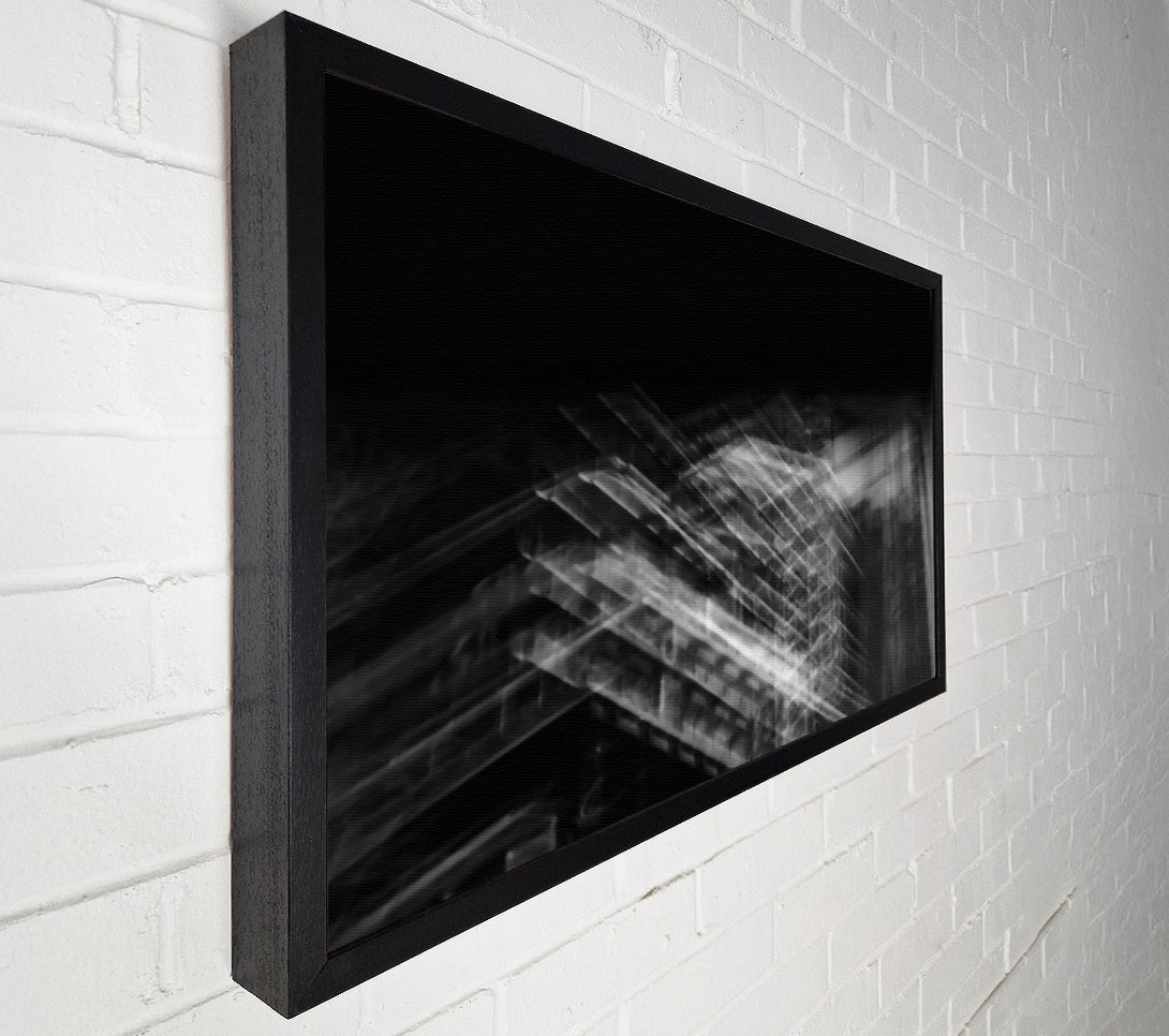 A Canvas Print of White Shadow Lines Canvas Art