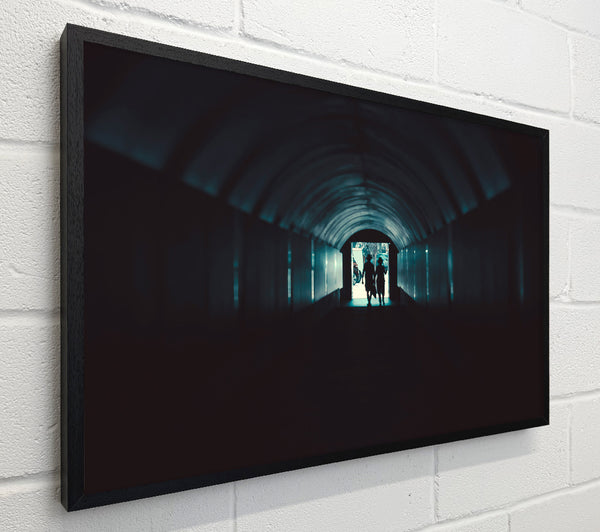 Teal Tunnel Vision