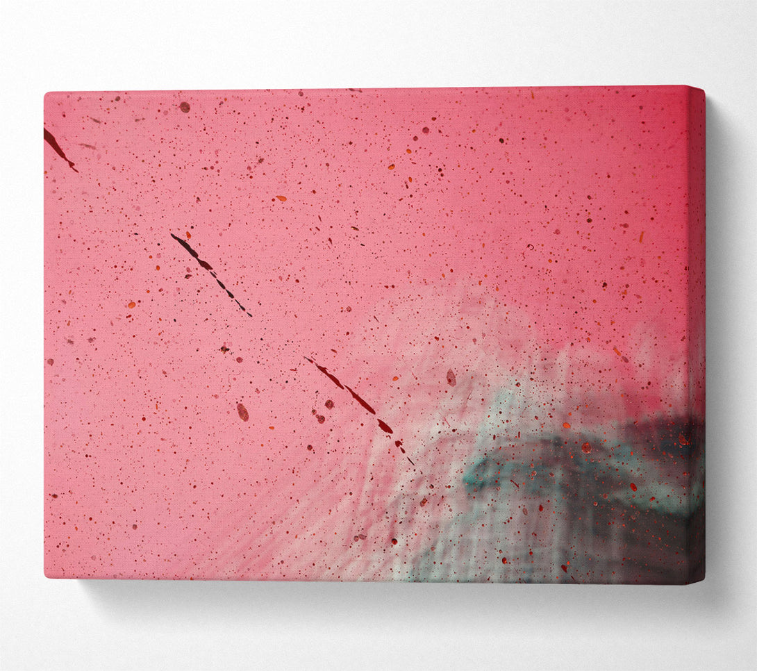  A Canvas Print of Pink Cosmic Dust. Canvas Print