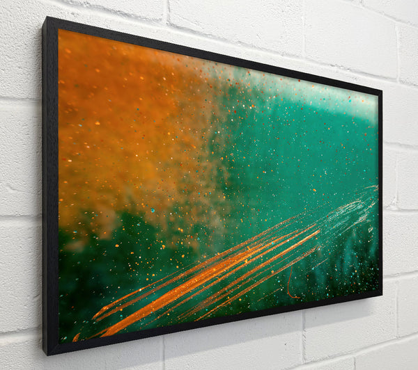 Teal Stardust Swirls