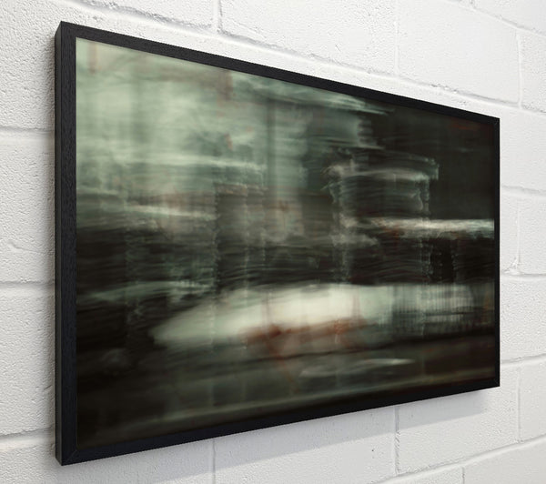 Pale Green Motion Blur