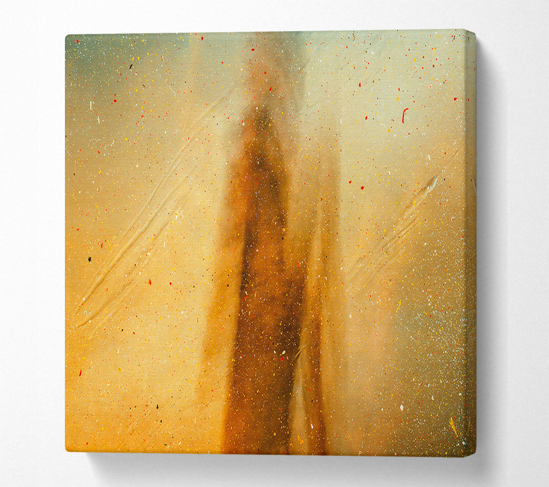  A Canvas Print of Golden Specks Of Light Canvas Print