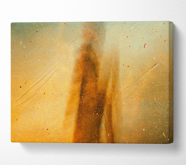  A Canvas Print of Golden Specks Of Light Canvas Print
