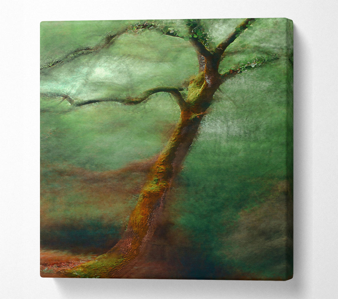  A Canvas Print of Emerald Forest Dream Canvas Wall Art