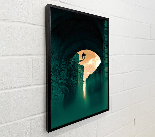 Emerald Alleyway Light