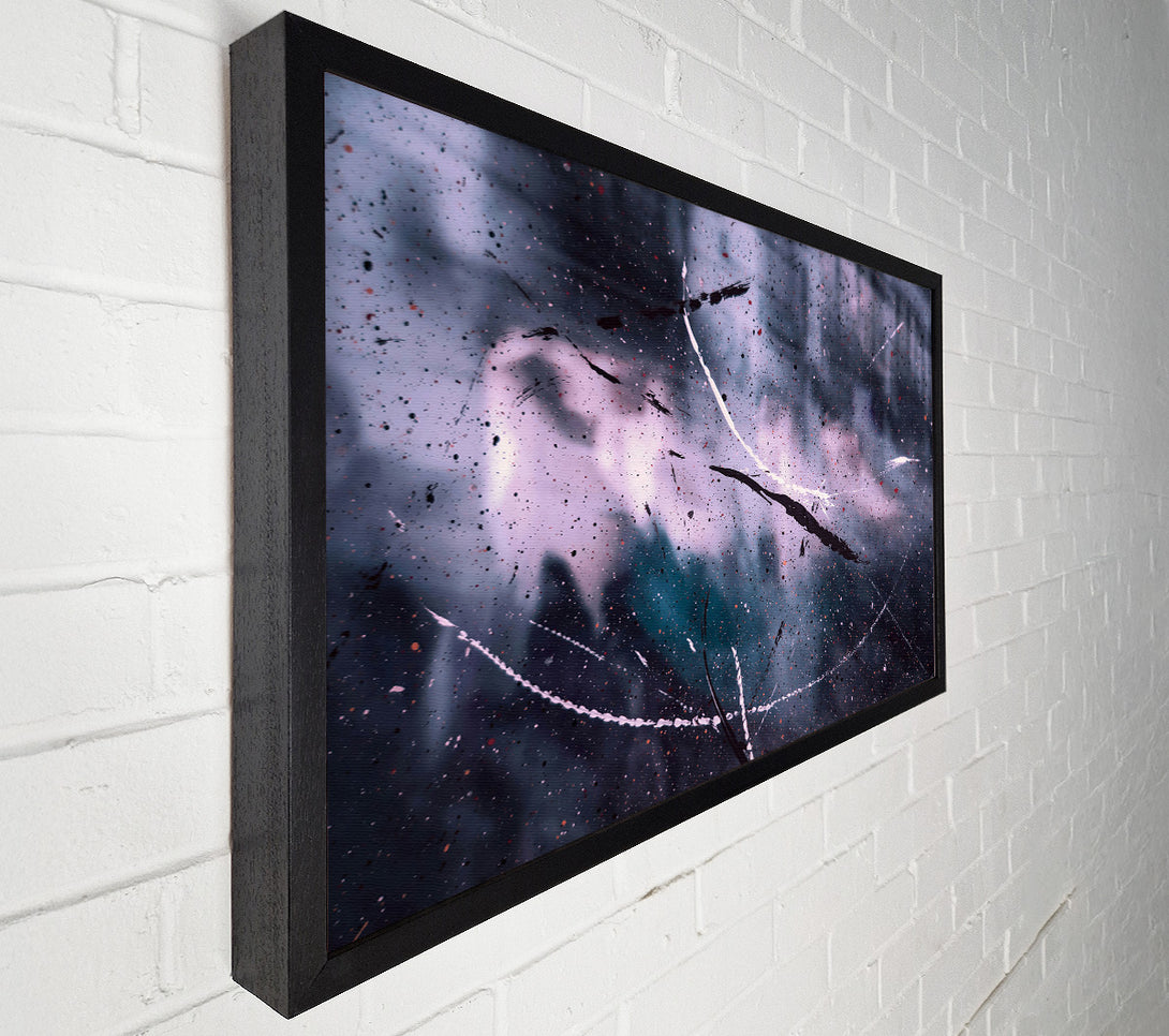  A Canvas Print of Indigo Specks Of Light Canvas Print