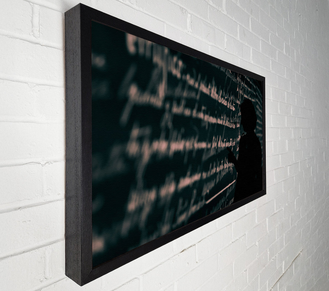  A Canvas Print of Blackboard Of Knowledge Canvas Art