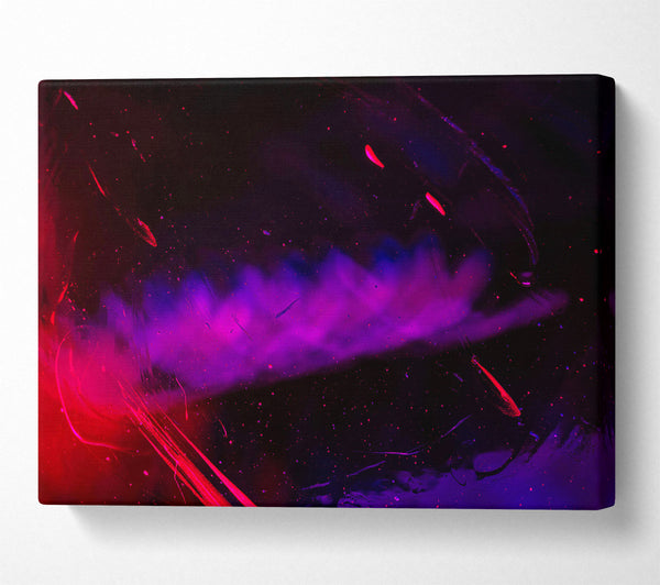  A Canvas Print of Crimson Nebula Dream Canvas Wall Art