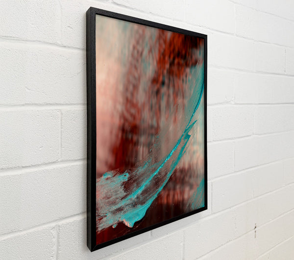 Turquoise Brushstroke Dream
