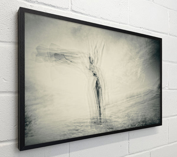 Pale Figure In Fog