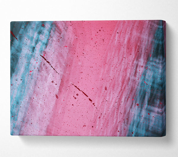  A Canvas Print of Crimson Spattering Sky. Canvas Wall Art