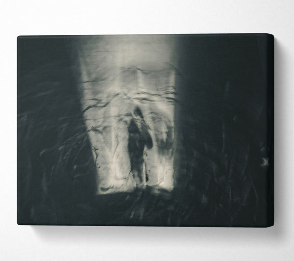  A Canvas Print of Silver Water'S Embrace Canvas Art