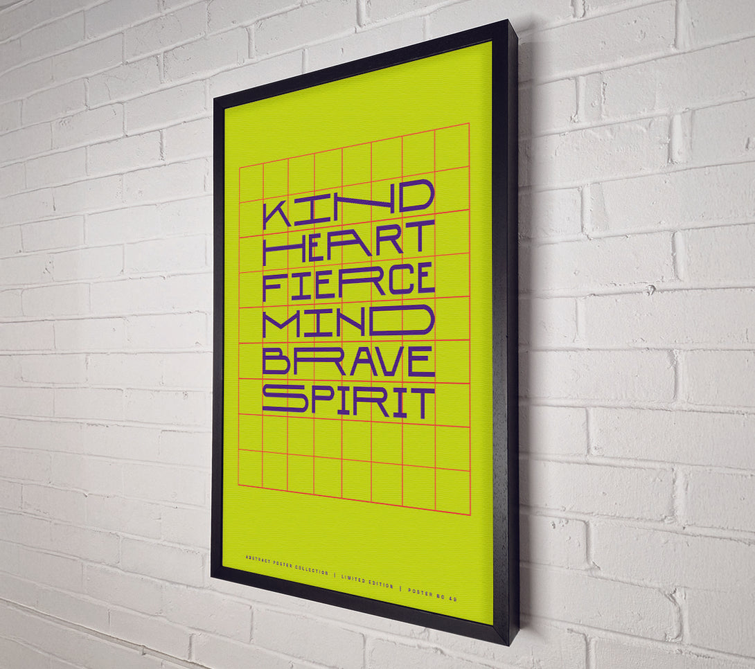  A Canvas Print of Kind Heart Canvas Art