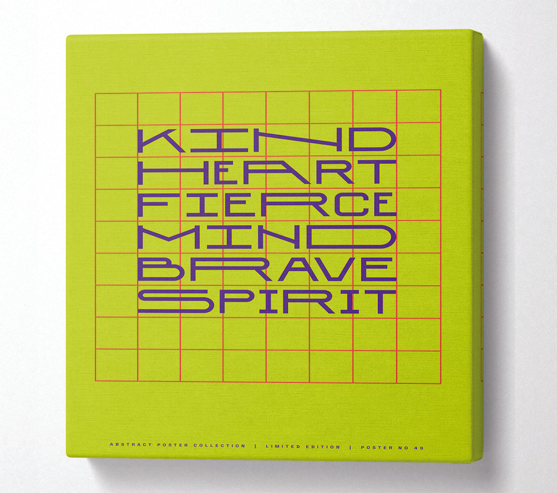  A Canvas Print of Kind Heart Canvas Art