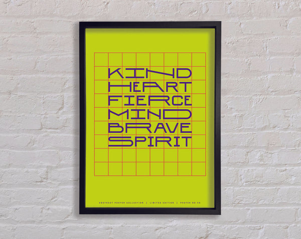 Kind Heart Framed Print