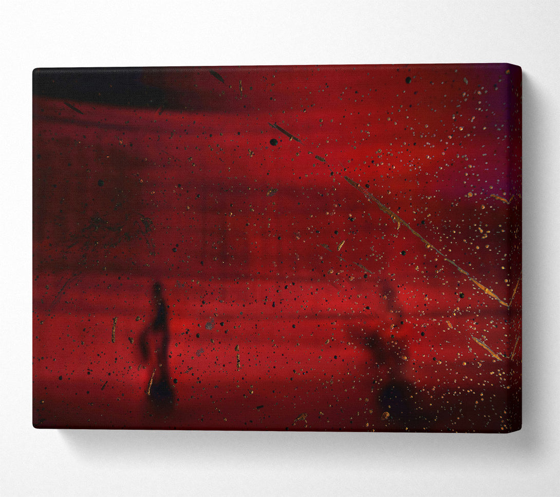  A Canvas Print of Crimson Cosmic Dust Canvas Print