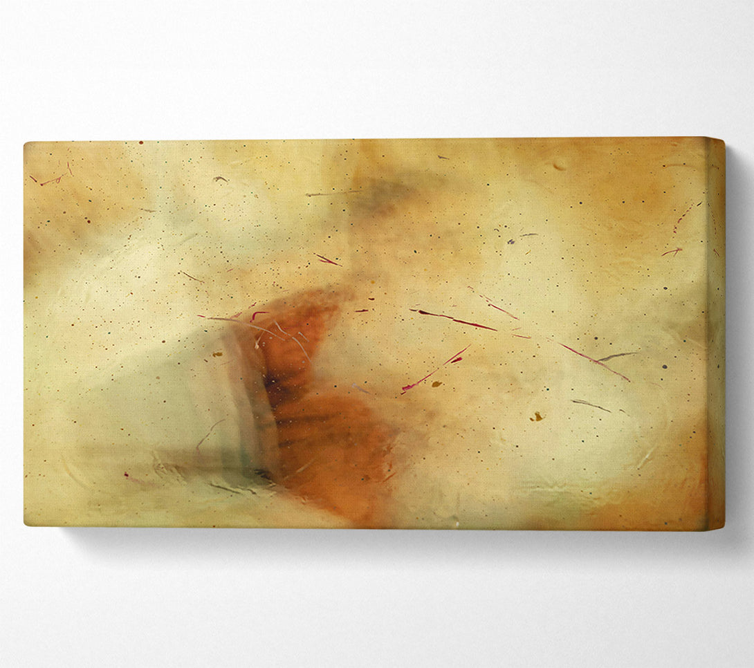  A Canvas Print of Golden Specks Of Red Canvas Art