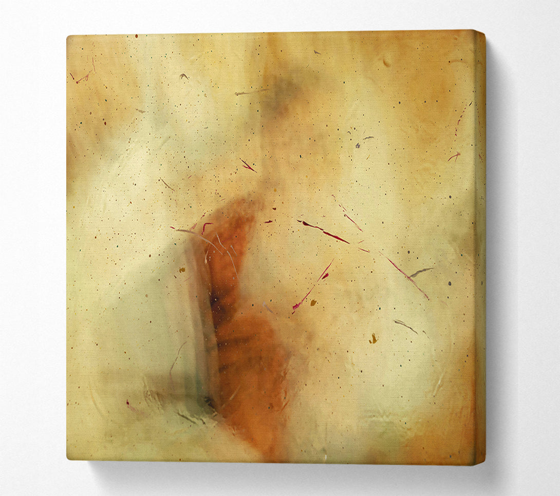  A Canvas Print of Golden Specks Of Red Canvas Art