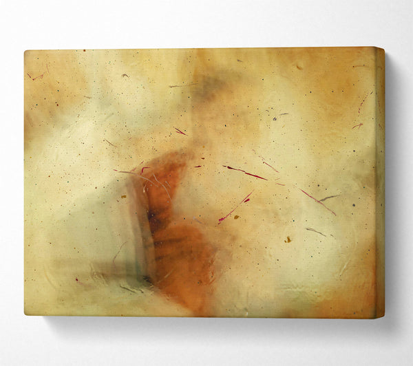  A Canvas Print of Golden Specks Of Red Canvas Art