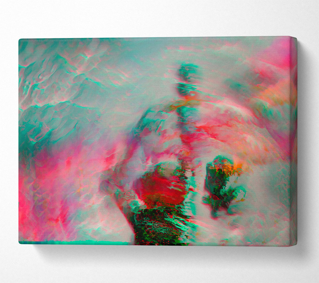  A Canvas Print of Crimson Dreamscape Canvas Wall Art
