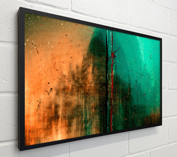 Teal Splatter Dreams