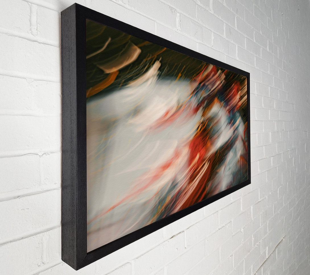  A Canvas Print of Crimson Blurred Motion Canvas Wall Art