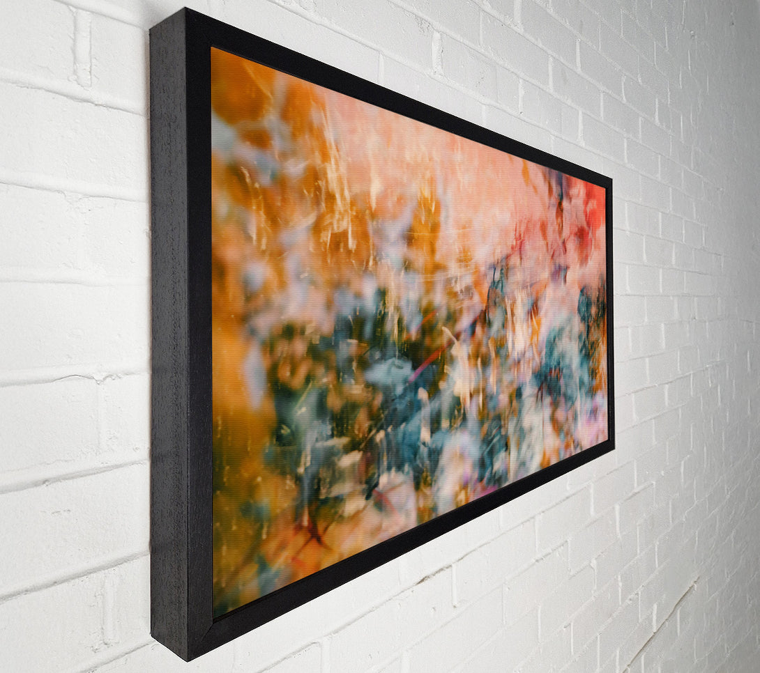  A Canvas Print of Peach-Colored Haze Canvas Print