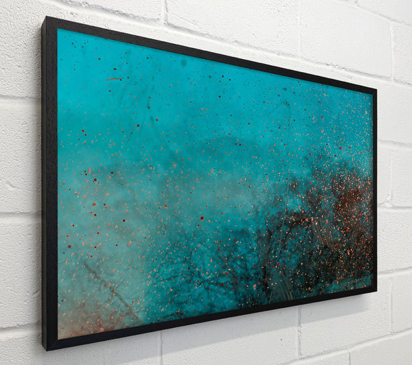 Teal Specks Of Dust.