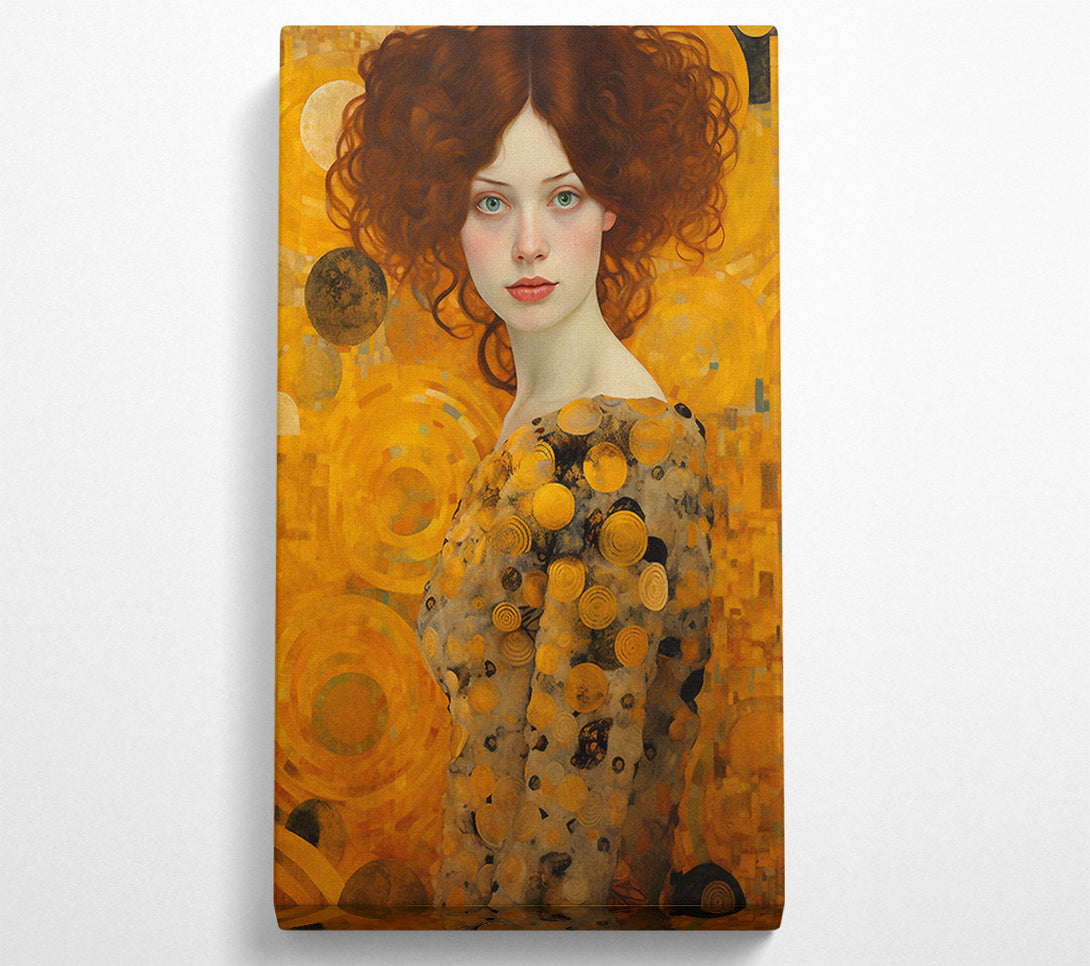  A Canvas Print of Klimt Fashion Canvas Print