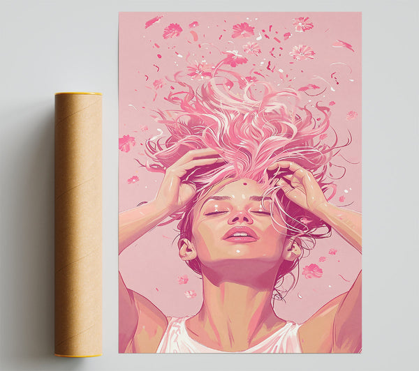 Pink Petal Dreams Poster