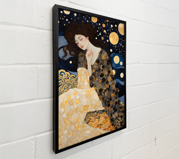 Klimt Lady At Night