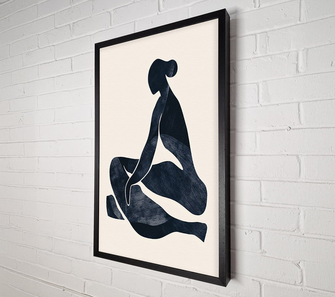  A Canvas Print of Midnight Figure Study Canvas Print