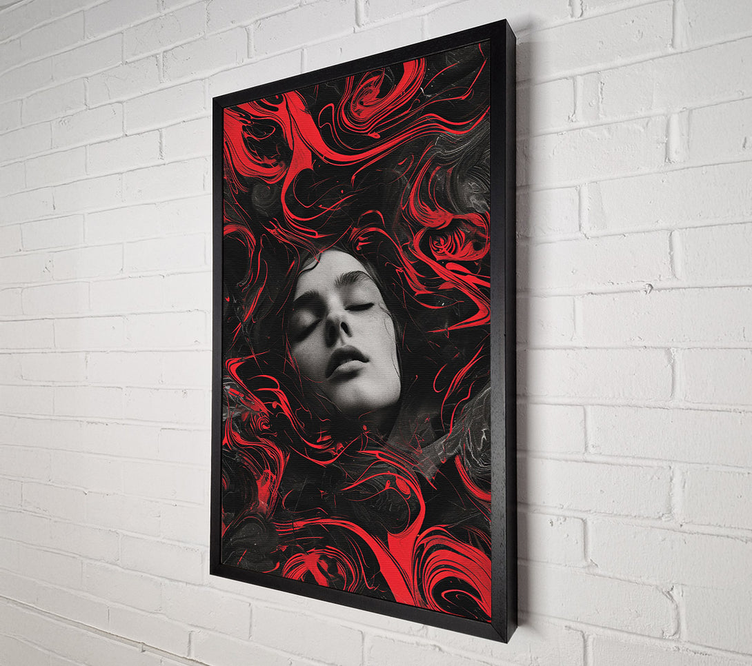 A Canvas Print of Crimson Dream Canvas Art