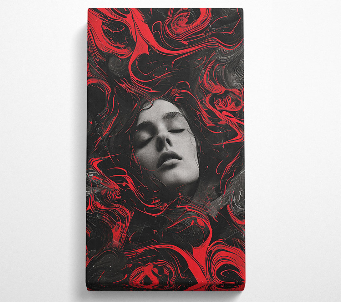  A Canvas Print of Crimson Dream Canvas Art