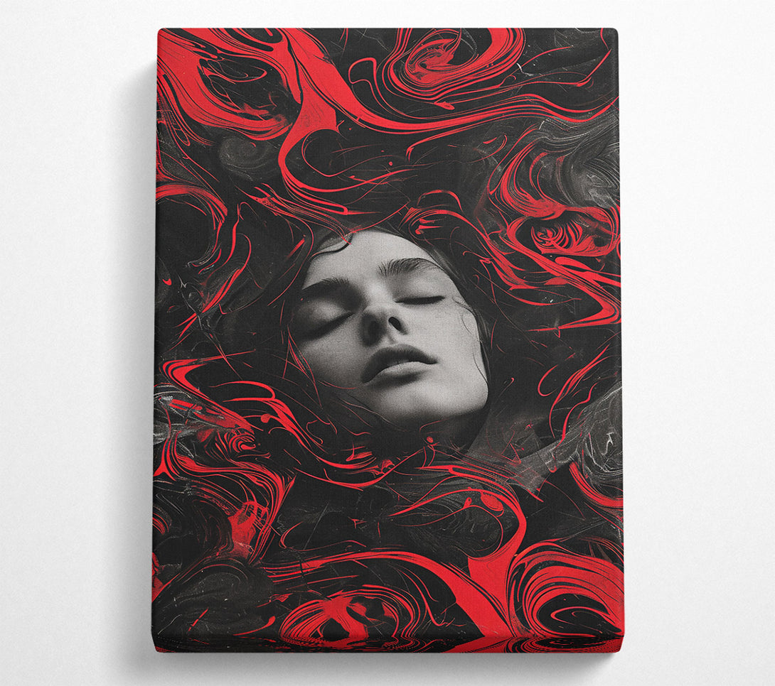  A Canvas Print of Crimson Dream Canvas Art