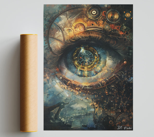 Golden Eye Of Time Poster