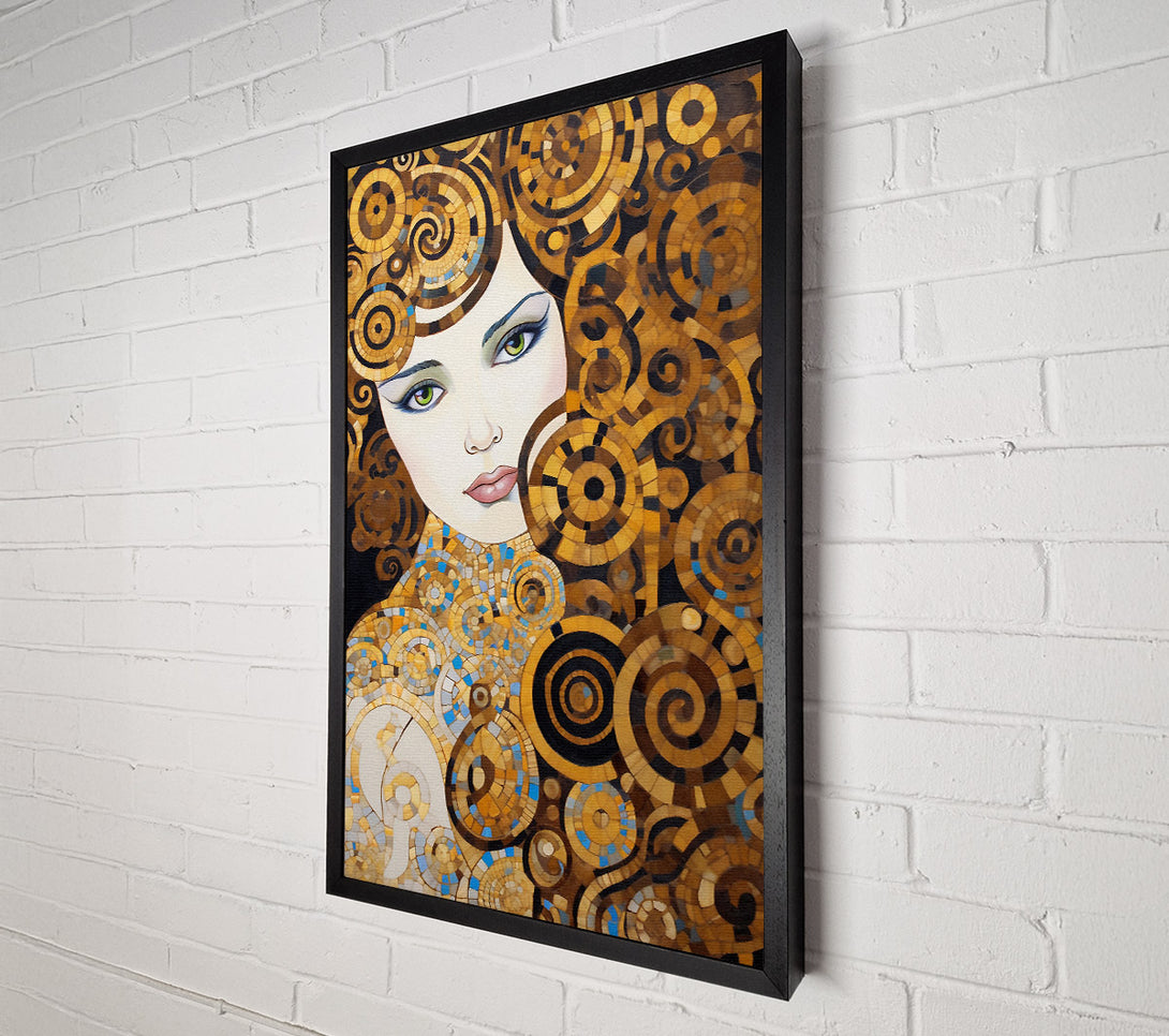  A Canvas Print of Klimt The Woman Canvas Wall Art