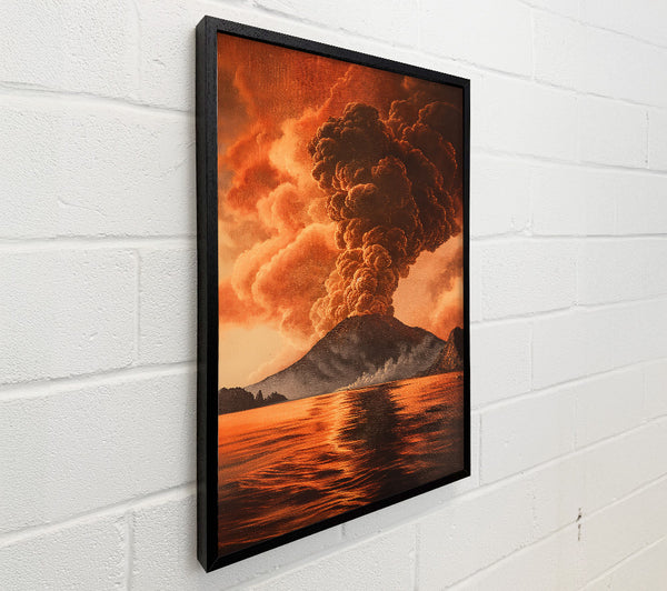 Orange Eruption Reflection