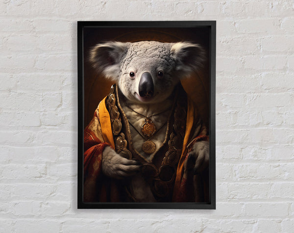 Koala Bear Renaissance Framed Print