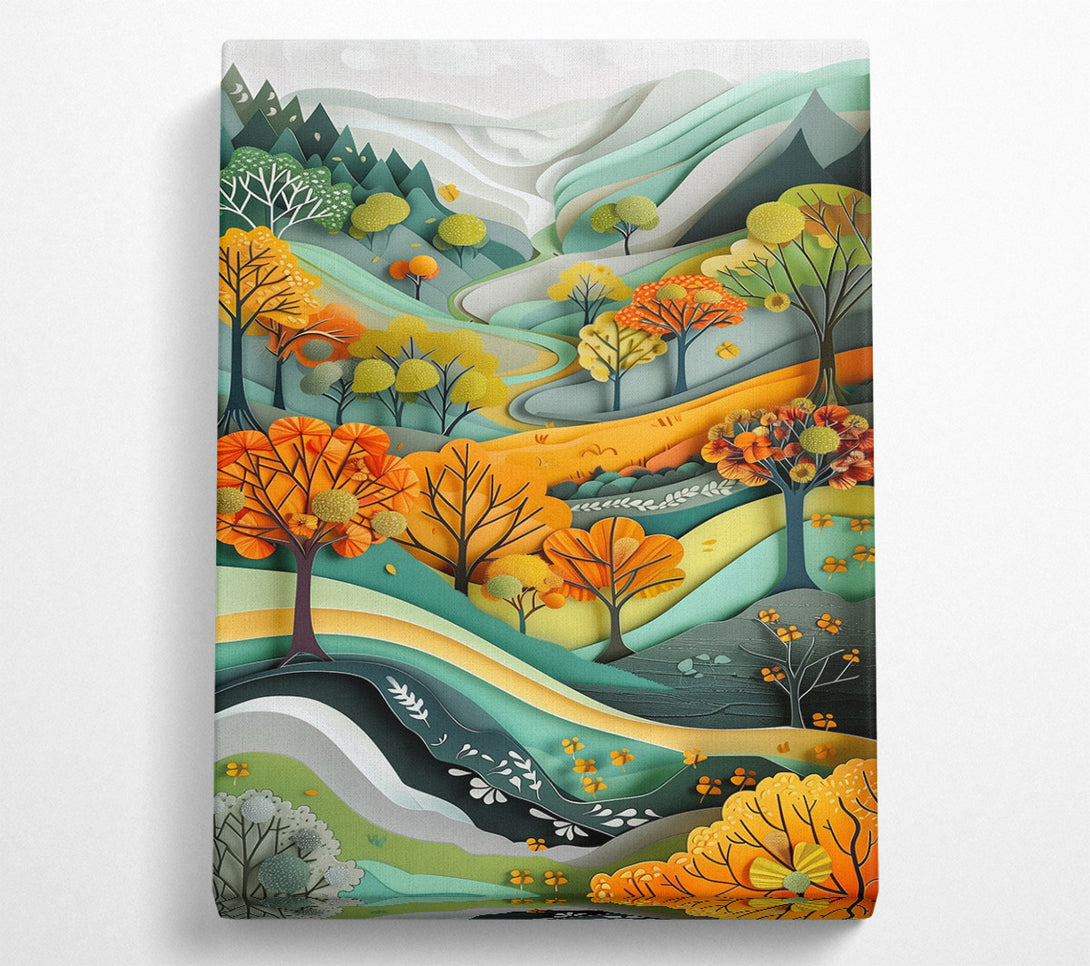  A Canvas Print of Loading... Canvas Print