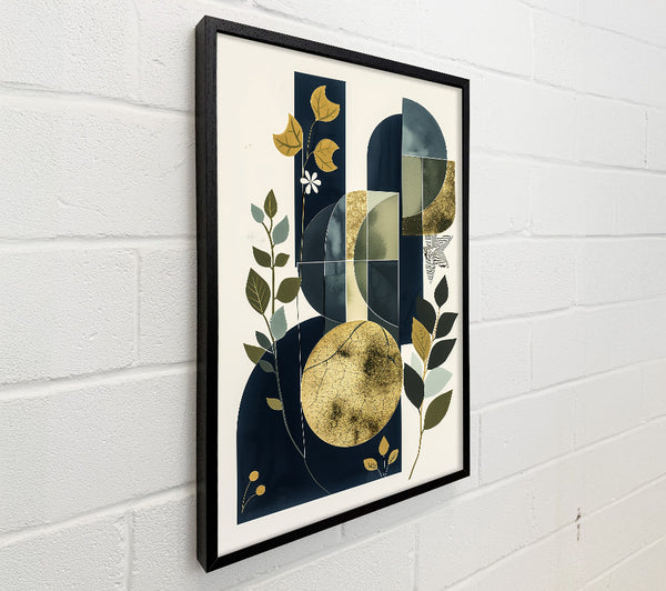 Golden Midnight Blooms